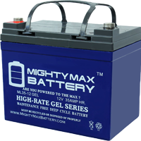 YTX14-BS Lithium Replacement Battery Compatible with Part Unlimited RTX14-BS  - MightyMaxBattery