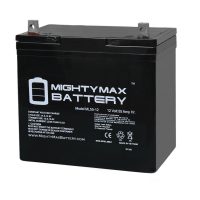 12V 55Ah Battery Replacement for Merits P184 Bariatric Wheelchair