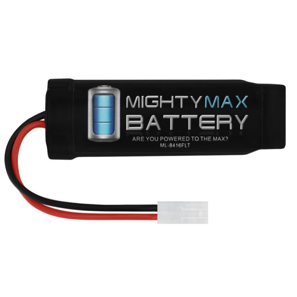 8.4V NiMH 1600mAh Mini Flat – AIRSOFT BATTERY  for M4 S Systems