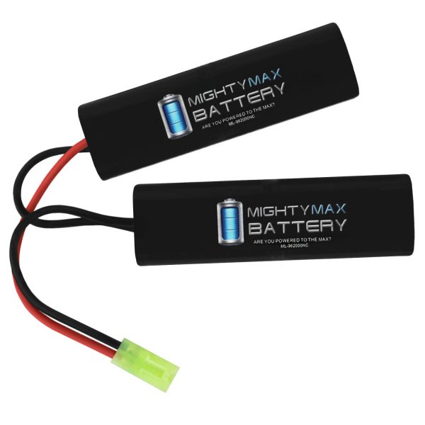 9.6V 2000mAh REPLACEMENT FOR AK AIRSOFT SPR CARBINE AEG BATTERY