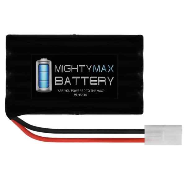 9.6V 2000mAh NiMH Replacement Battery For Tyco RC Cars