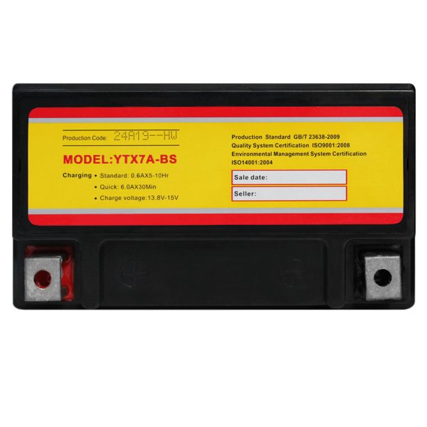 YTX7A-BS Replacement Battery Compatible with Moose 2113-0227