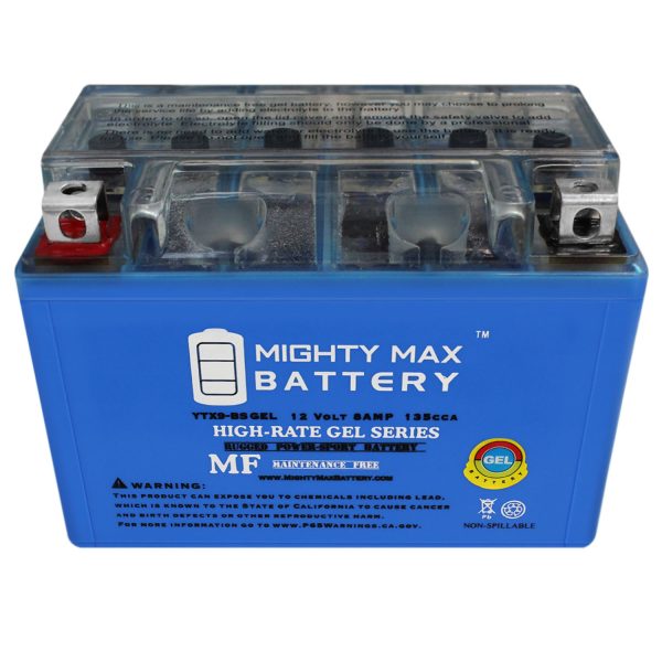 YTX9-BS GEL Replacement Battery Compatible with WPS STX9-BS