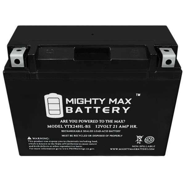 YTX24HL-BS Battery Replacement for TPZ24HL