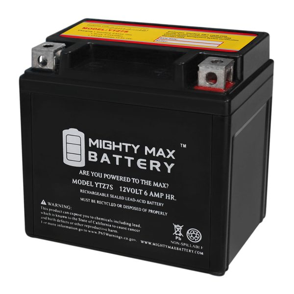 YTZ7S 12V 6AH Replacement Battery compatible with KTM 520 E/XC M/XC Racing 4Stroke(Opt) 00-02