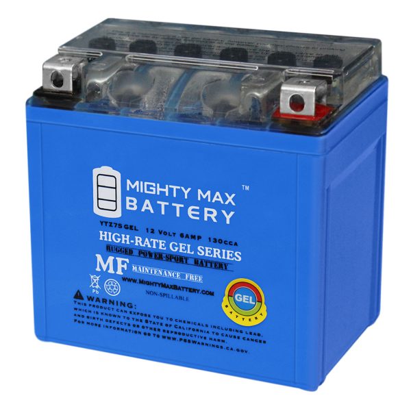 12V 6AH GEL Replacement Battery Compatible with Yamaha 90 YFM90R Raptor 19-22