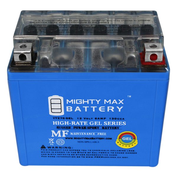 12V 6AH GEL Replacement Battery Compatible with Yamaha 700 YZF-R7 21-22