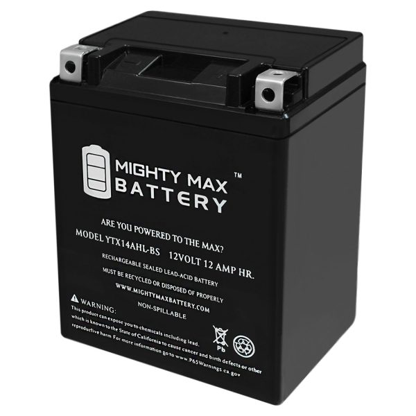 YTX14AHL Replacement Battery for BikeMaster YTX14AHL-BSv