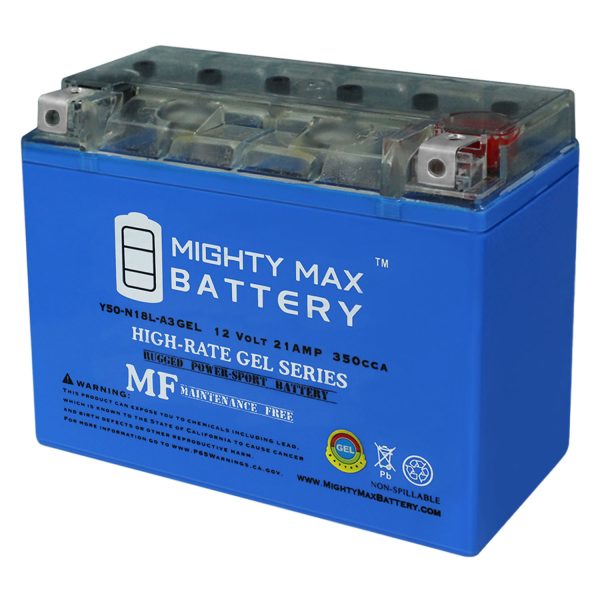 Y50-N18L-A3 GEL Replacement Battery for Yuasa Powersports Yumicron