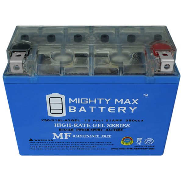 Y50-N18L-A3 GEL Replacement Battery for Yamaha BTY-Y50N1-8L-A3