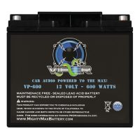 Viper VP-600 600 Watt Audio Replacement Battery for Kinetik HC600B Power Cell Car Audio