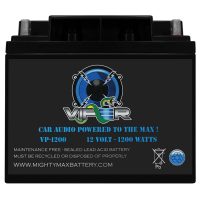 Viper VP-1200 12V 1200 Watt Replacement Battery for 12V Power Cell 7.76In. X 6.52In. X 6.87In.