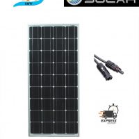 100W Solar Panel 12V Mono Off Grid Battery Charger for RV Roof, Homes