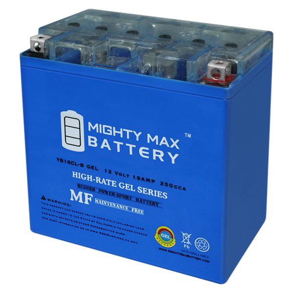 YB16CL-B GEL 12V 19AH Battery for Polaris All Models  2000-2012