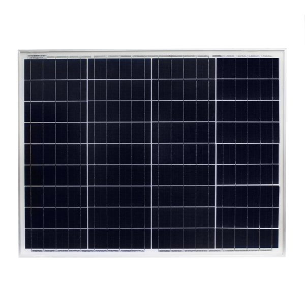 50 Watt 12 Volt Waterproof Polycrystalline Solar Panel Charger