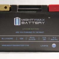 LiFePO4 ML-LI14R 12V 10-14ah 180,240 CCA PowerSport Battery