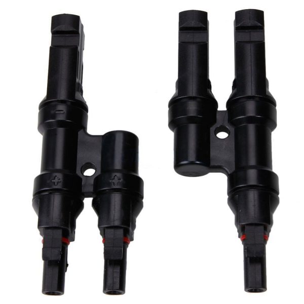 Compatible with MC4 2-1 Solar Branch Connector – sold as a pair