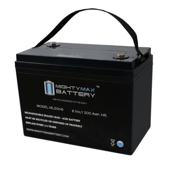 6V 200AH SLA Replacement Battery for Crown 6CRV220
