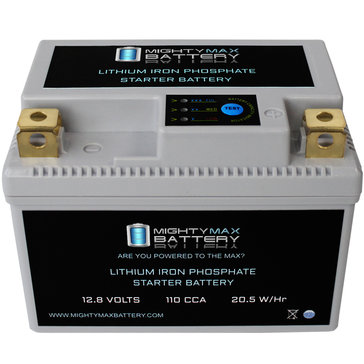 Parts Unlimited Lithium LiFePO4 Battery YTX9-BS