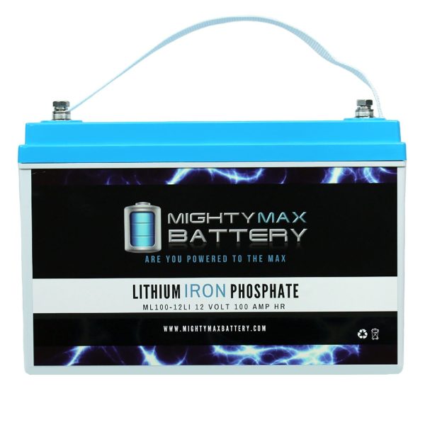 12V 100AH Lithium Replacement Battery for Off-Grid RV Solar System