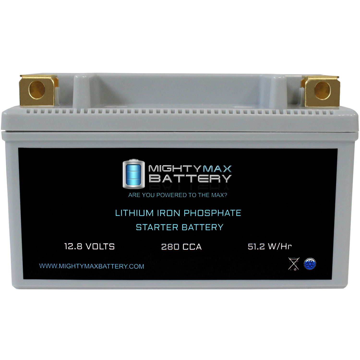 YTX16-BS 12V 14AH Battery for Powersport Motorcycle Scooter ATV