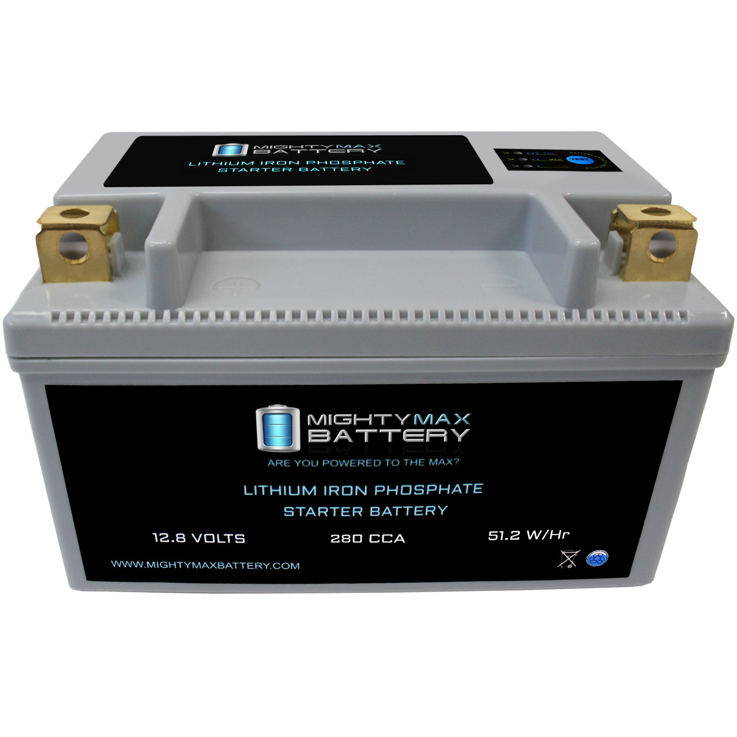Lithium Motorcycle Battery, YTX14-BS 