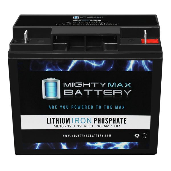 12V 18AH Lithium Battery Replaces Dual-Lite 12896 Emergency Lighting