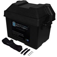 Group 24 Battery Box for Automotive, Marine, and RV Batteries