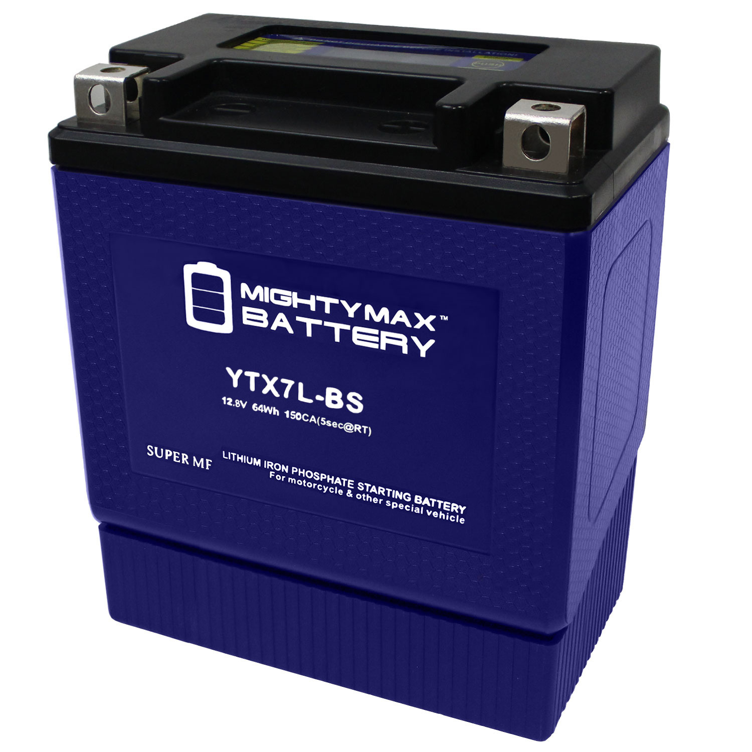 YTX7L-BS Lithium Battery Replaces Kawasaki KFX450R KLX250 DR200 XT225 -  MightyMaxBattery