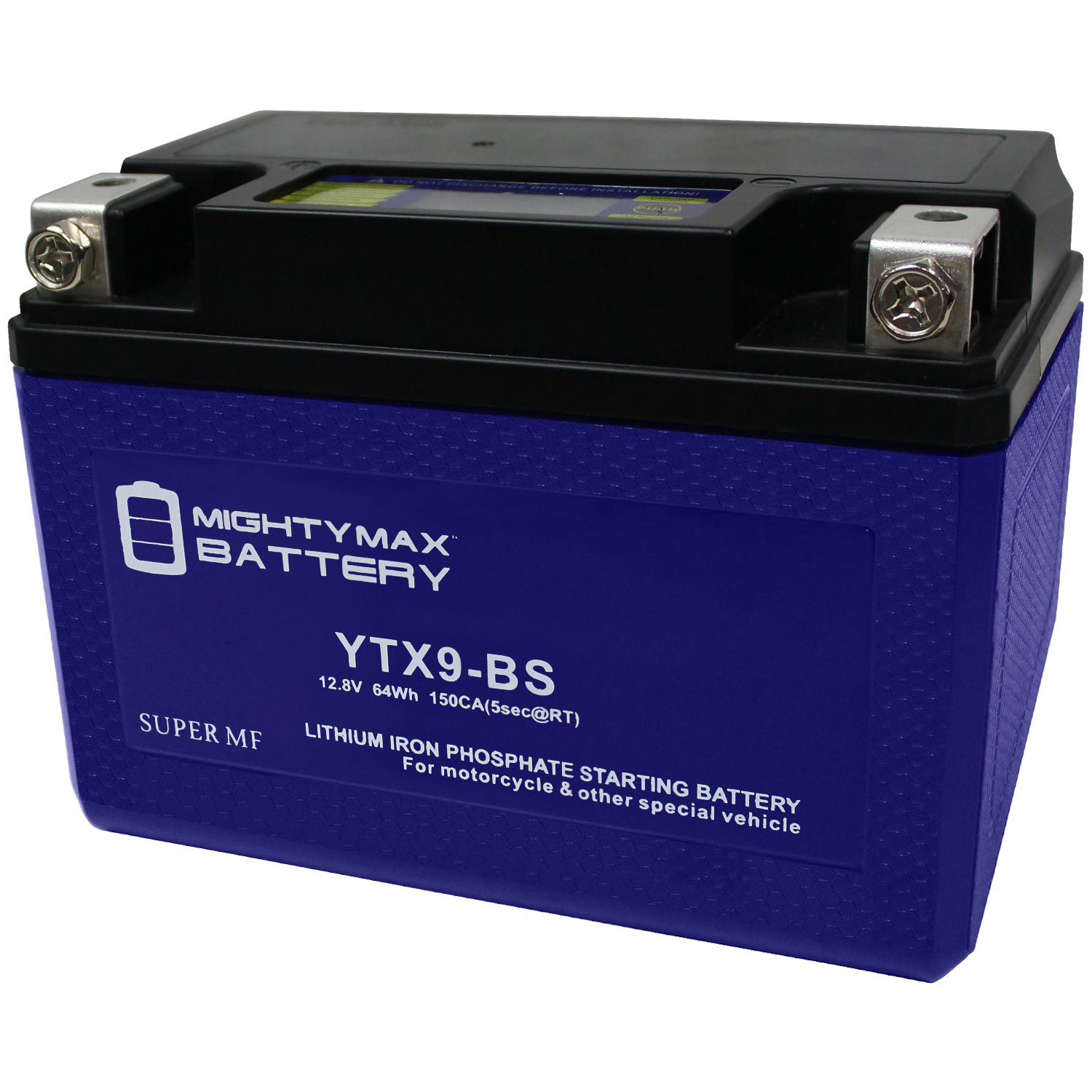 YTX9-BS Lithium Battery Replacement for Honda 650 XR650L 1993-2015-17 -  MightyMaxBattery