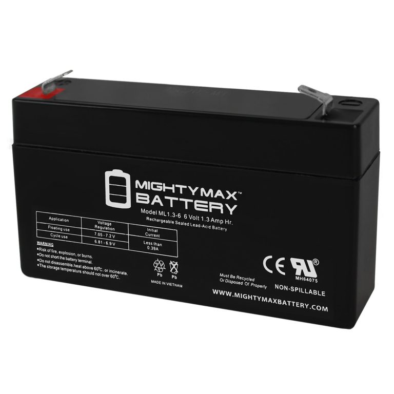 Mighty Max 4V 4.5Ah SLA Replacement Battery Pack Of 3 - For Toyo 2FM4.5-3