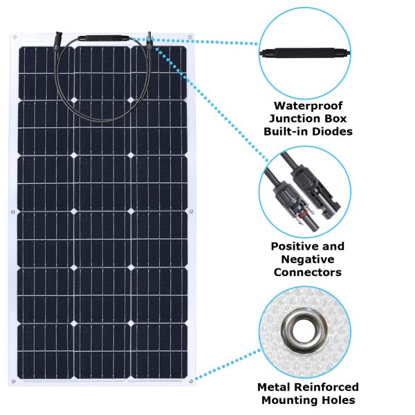 100 watt mono flex Solar Panel
