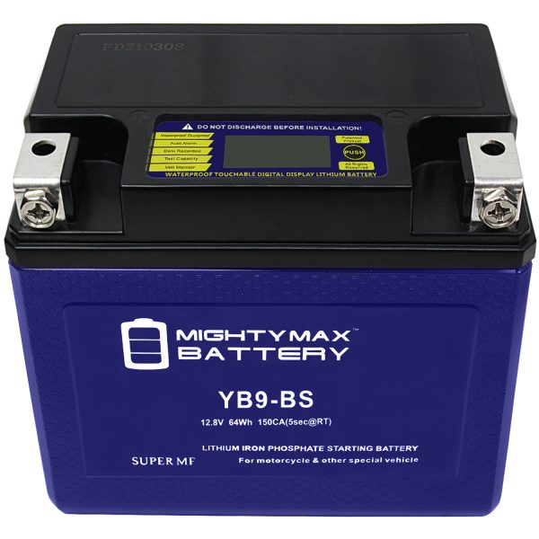 YB9-BS 12V 150CCA Lithium Iron Phosphate Battery