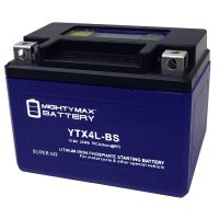 Mighty Max Battery YTX4L-BSLIFEPO4 - 12 Volt 3 AH, 150 CCA, Lithium Iron Phosphate (LiFePO4) Battery