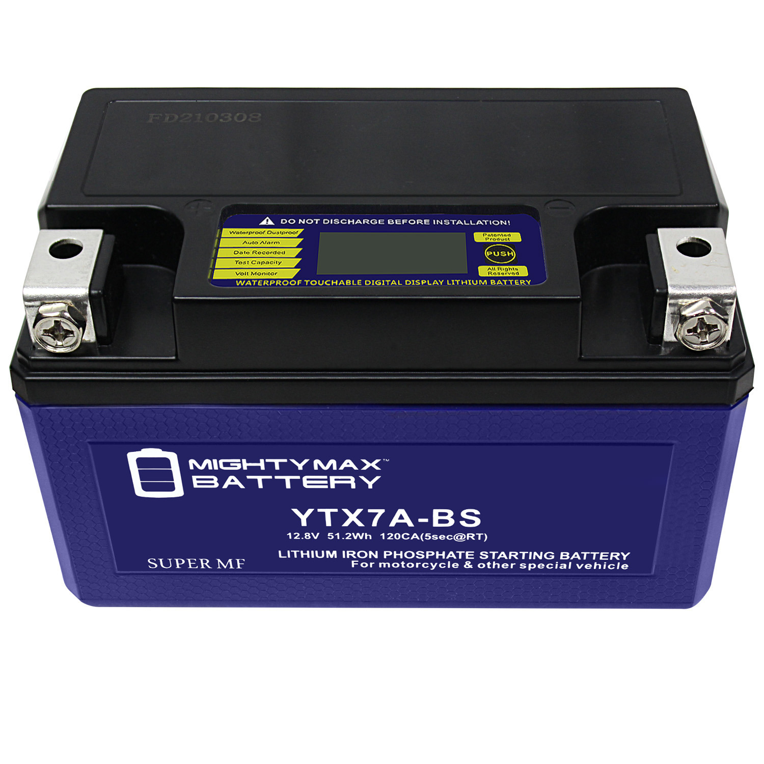 YTX7A-BS Battery for Star 50cc Moped Scooter 