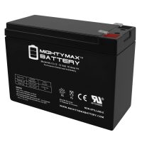 Mighty Max Battery ML10-12 - 12 Volt 10 AH, F2 Terminal, Rechargeable SLA AGM Battery