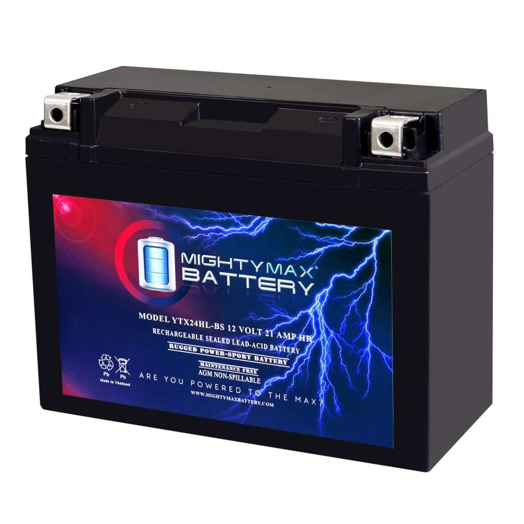 thumbnail image 2 of STX24HL-BS Motorcycle Battery - AGM Maintenance Free Replacement 2 of 11