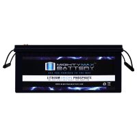 Mighty Max Battery ML100-24LI 24V 100Ah Lithium Iron Phosphate (LiFePO4) Rechargeable and Maintenance Free Battery