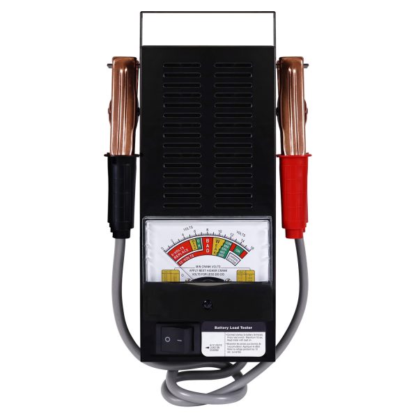 6V / 12V 100amp Battery load tester with voltmeter for Marine, RV, Golf cart, Automotive and powersport batteries