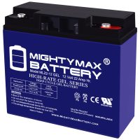 ML22-12GEL - 12 Volt 22 AH, GEL Type, Internal Thread (INT) Terminal, Rechargeable SLA AGM Battery