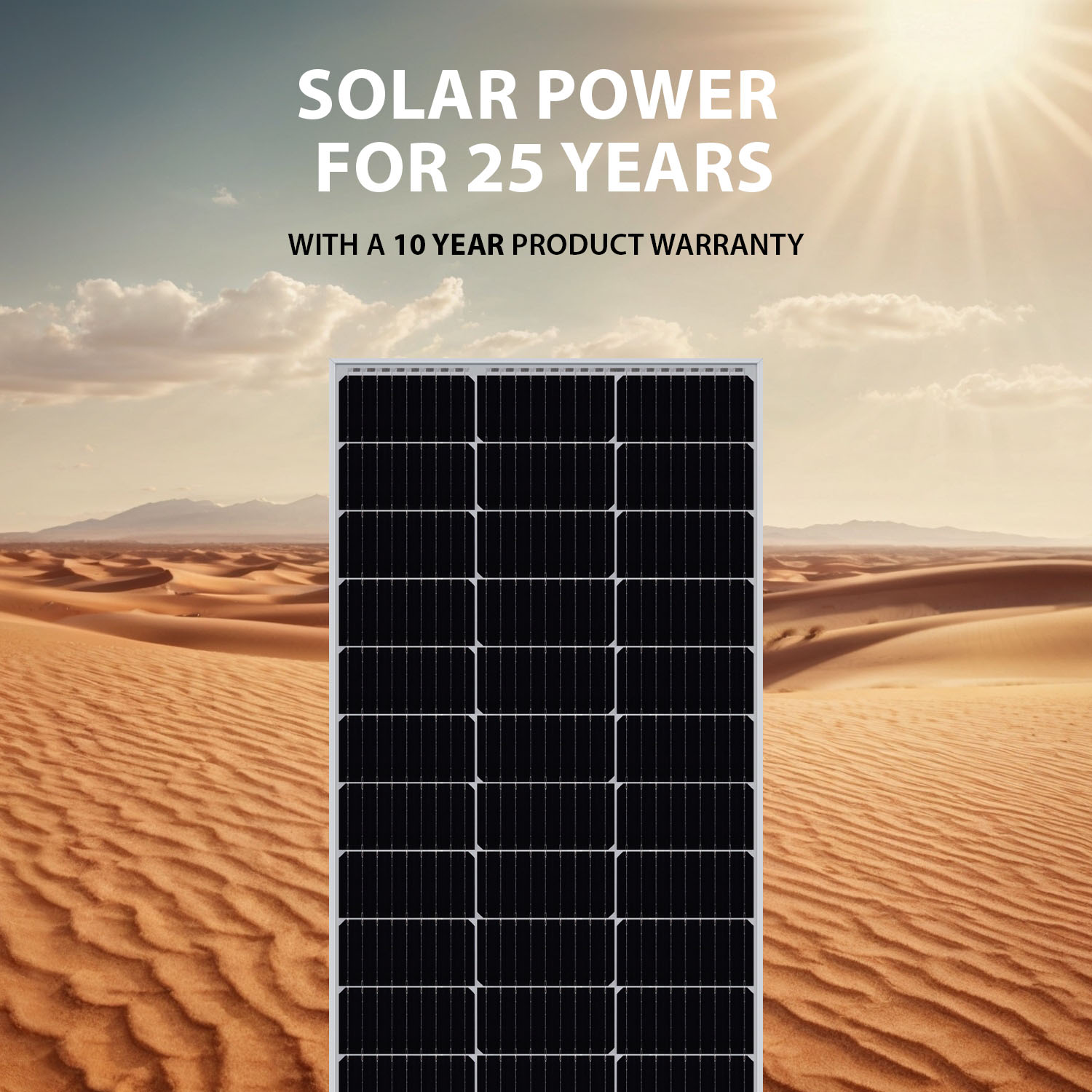 100 Watt 12 Volt, 9BB High Efficiency Monocrystalline Solar Panel With Solar Connectors for RV, Marine, Rooftop Farm, Home and Many Other Off-Grid Applications and More..