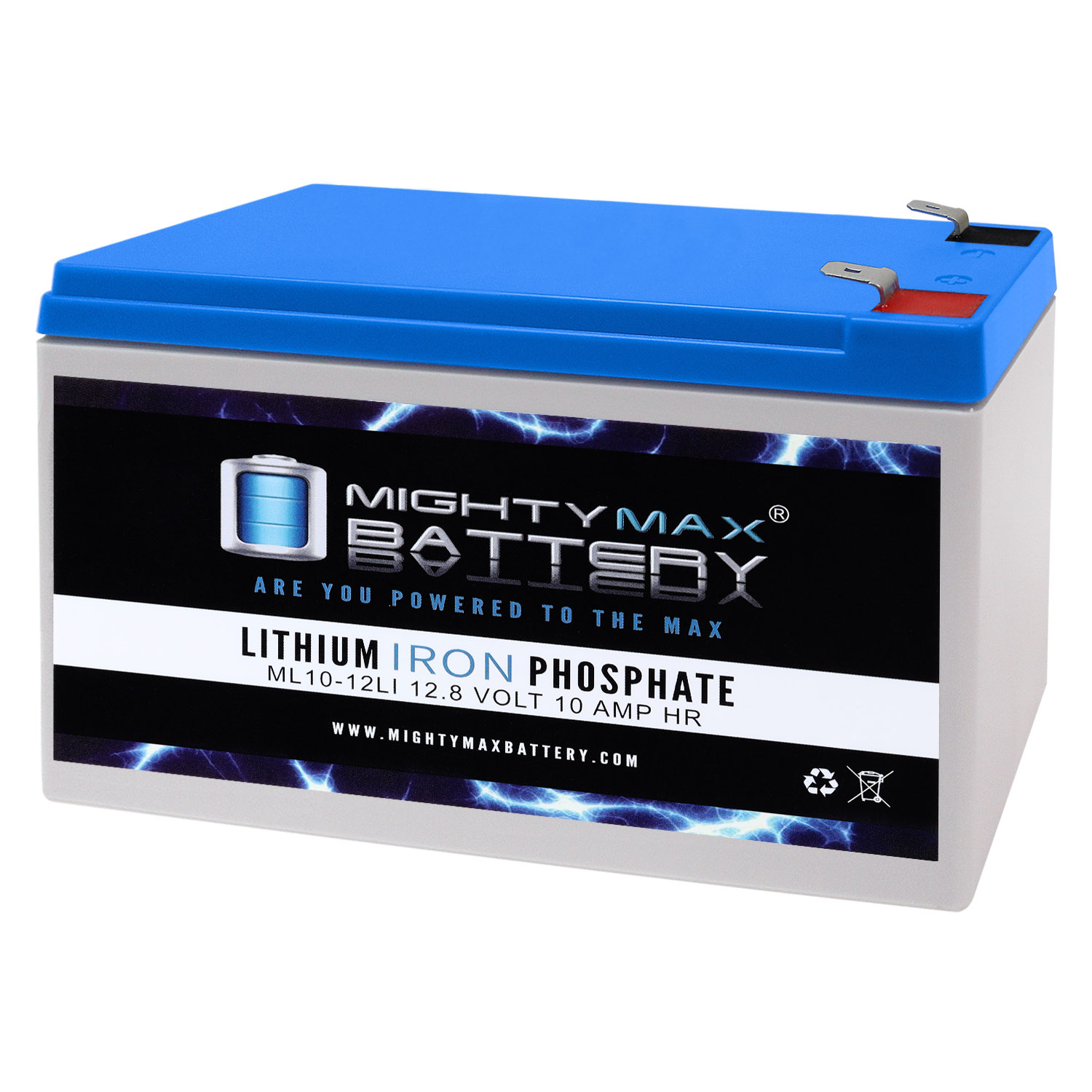 thumbnail image 2 of UPG 12V 10AH SLA Battery 2-Pack – Replacement For Razor E200, E300, ES300 Scooters 2 of 2