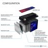 Mighty Max YTX9-BS GEL Battery – 12V 8Ah – For Honda TRX125 250 300 400EX Sportrax Fourtrax