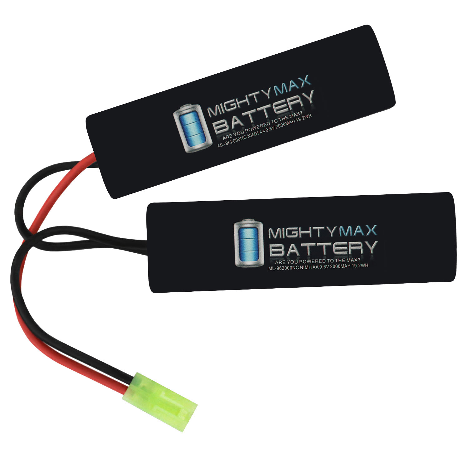 9.6V NiMH 2000mAh NiMH Nunchuck Battery Pack 9.6V NiMH 2000mAh NiMH Nunchuck Battery Pack
