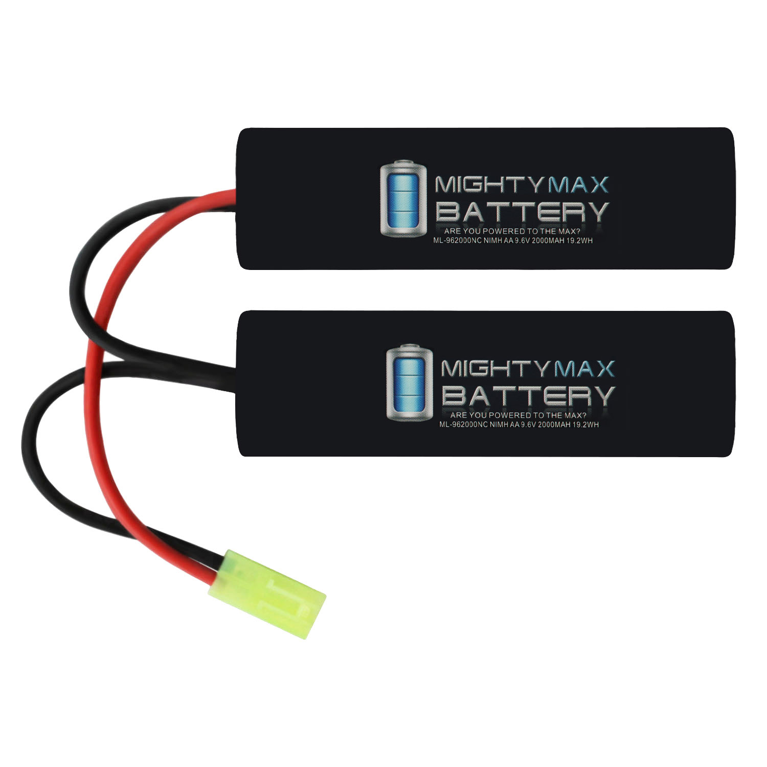 9.6V NiMH 2000mAh NiMH Nunchuck Battery Pack 9.6V NiMH 2000mAh NiMH Nunchuck Battery Pack