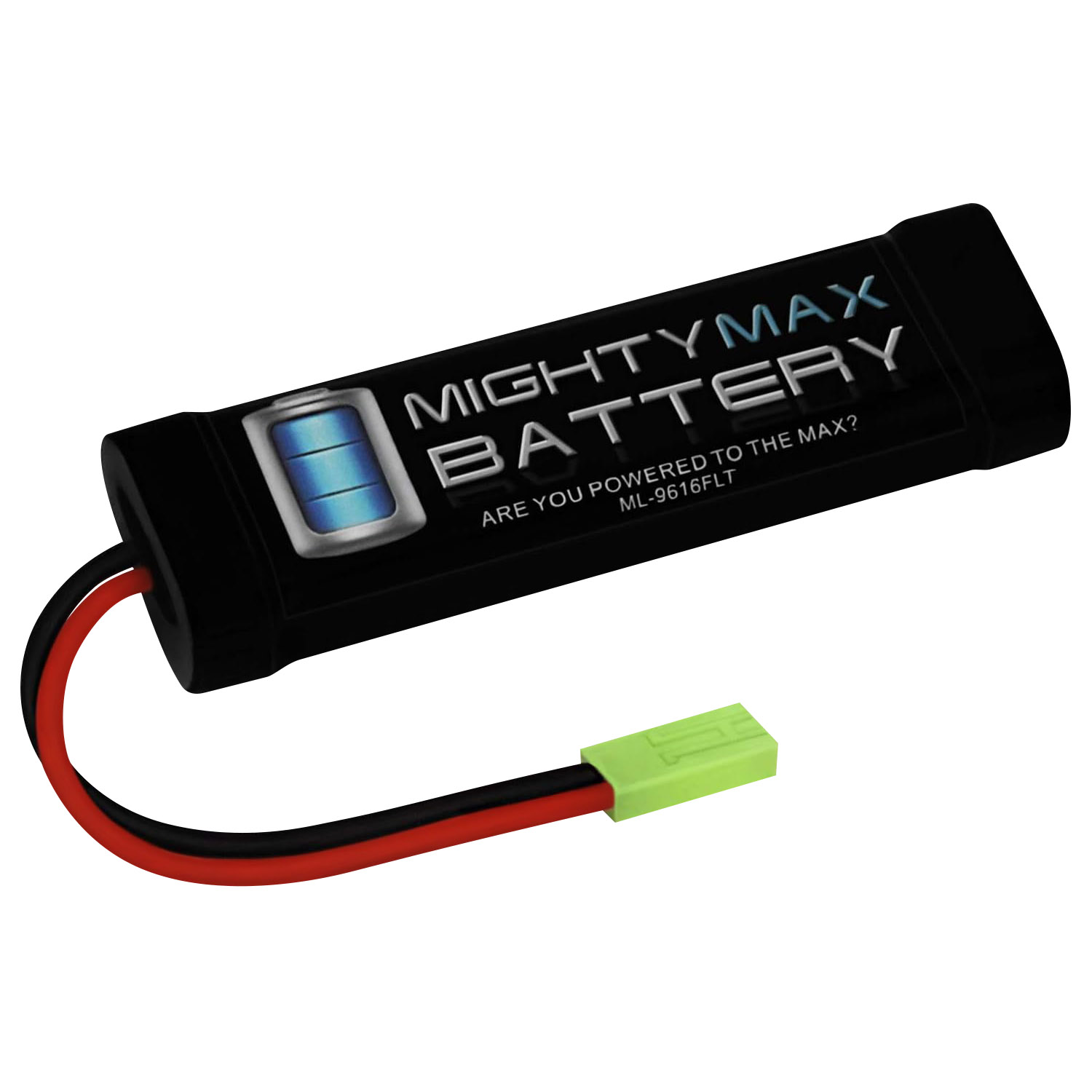 9.6V 1600mAh Flat NiMH Replaces CYMA Airsoft AK-74 AEG Rifle CM031 9.6V 1600mAh Flat Battery Pack