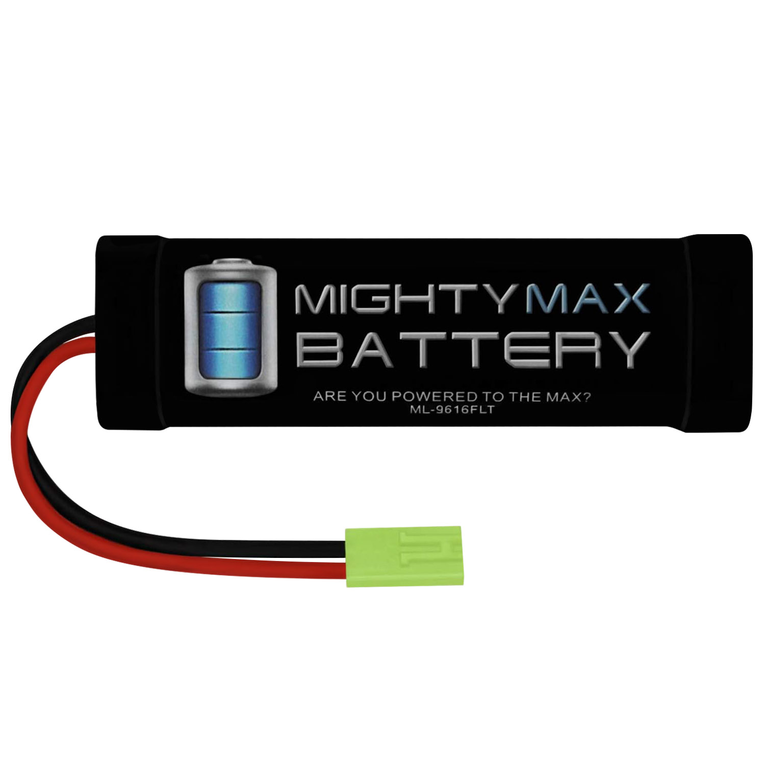 9.6V 1600mAh Flat NiMH Replaces CYMA Airsoft AK-74 AEG Rifle CM031 9.6V 1600mAh Flat Battery Pack