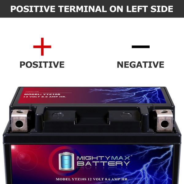 YTZ10S 12V Replacement Battery Compatible with KTM 790 Duke