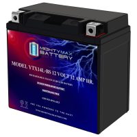 YTX14L-BS -12 Volt 12 AH, 200 CCA, Rechargeable Maintenance Free SLA AGM Motorcycle Battery YTX14L-BS -12 Volt 12 AH, 200 CCA, Rechargeable Maintenance Free SLA AGM Motorcycle Battery