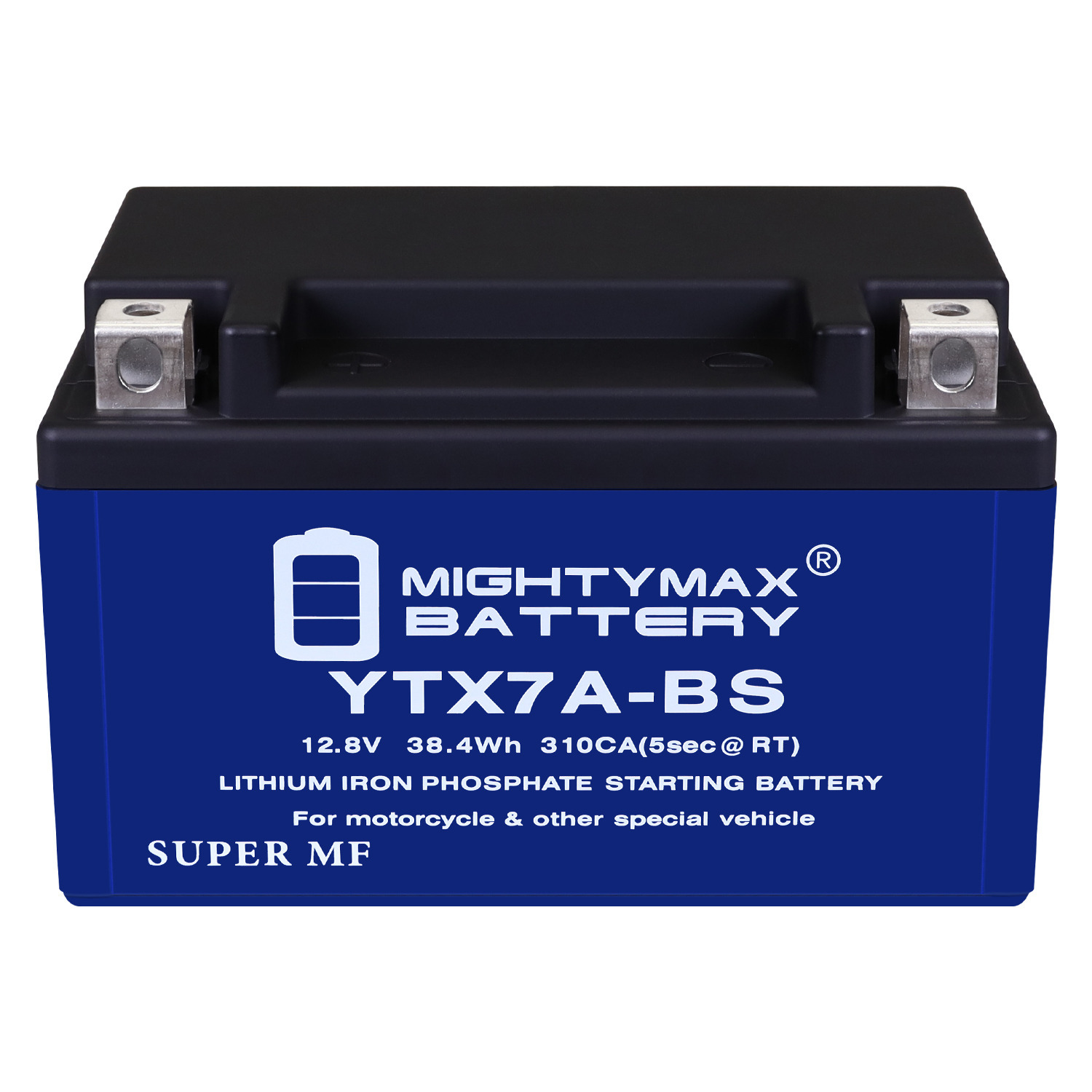 Mighty Max Battery YTX7A-BS LIFEPO4 – 12 Volt 6 AH, 260 CCA, Lithium Iron Phosphate (LiFePO4) Battery Mighty Max Battery YTX7A-BS LIFEPO4 - 12 Volt 6 AH, 260 CCA, Lithium Iron Phosphate (LiFePO4) Battery
